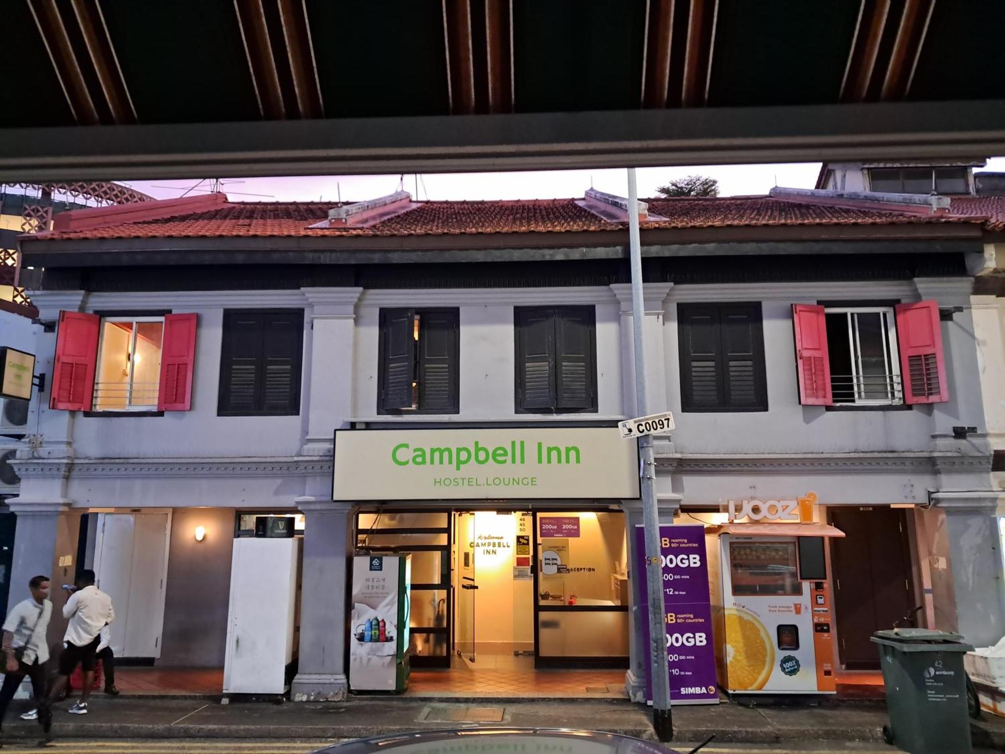 Campbell Inn Singapore Buitenkant foto